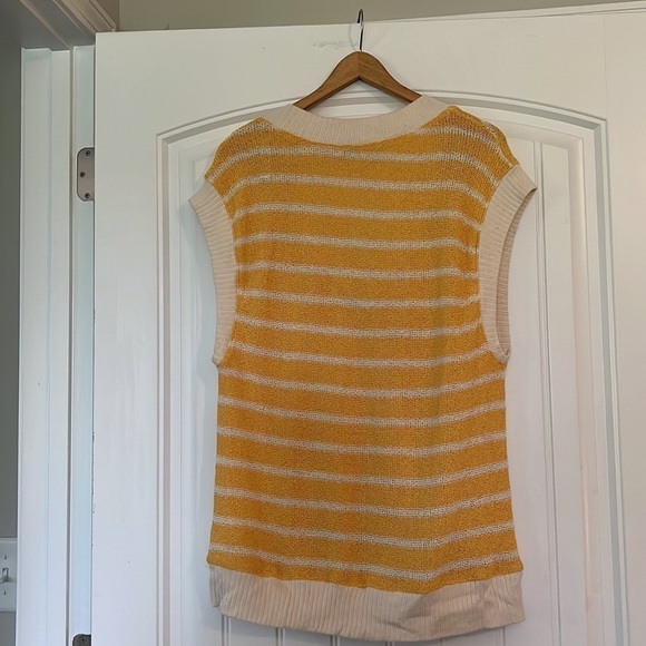 Zara Knit V Neck Sweater Vest Size Medium - Picture 5 of 5